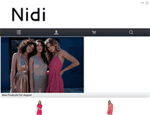 Tablet Screenshot of nidi.org.uk